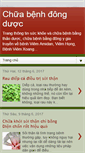 Mobile Screenshot of chuabenhdongduoc.com